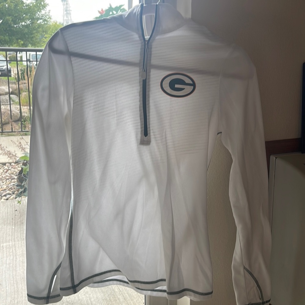 Green Bay Packers Womens size M quarter zip